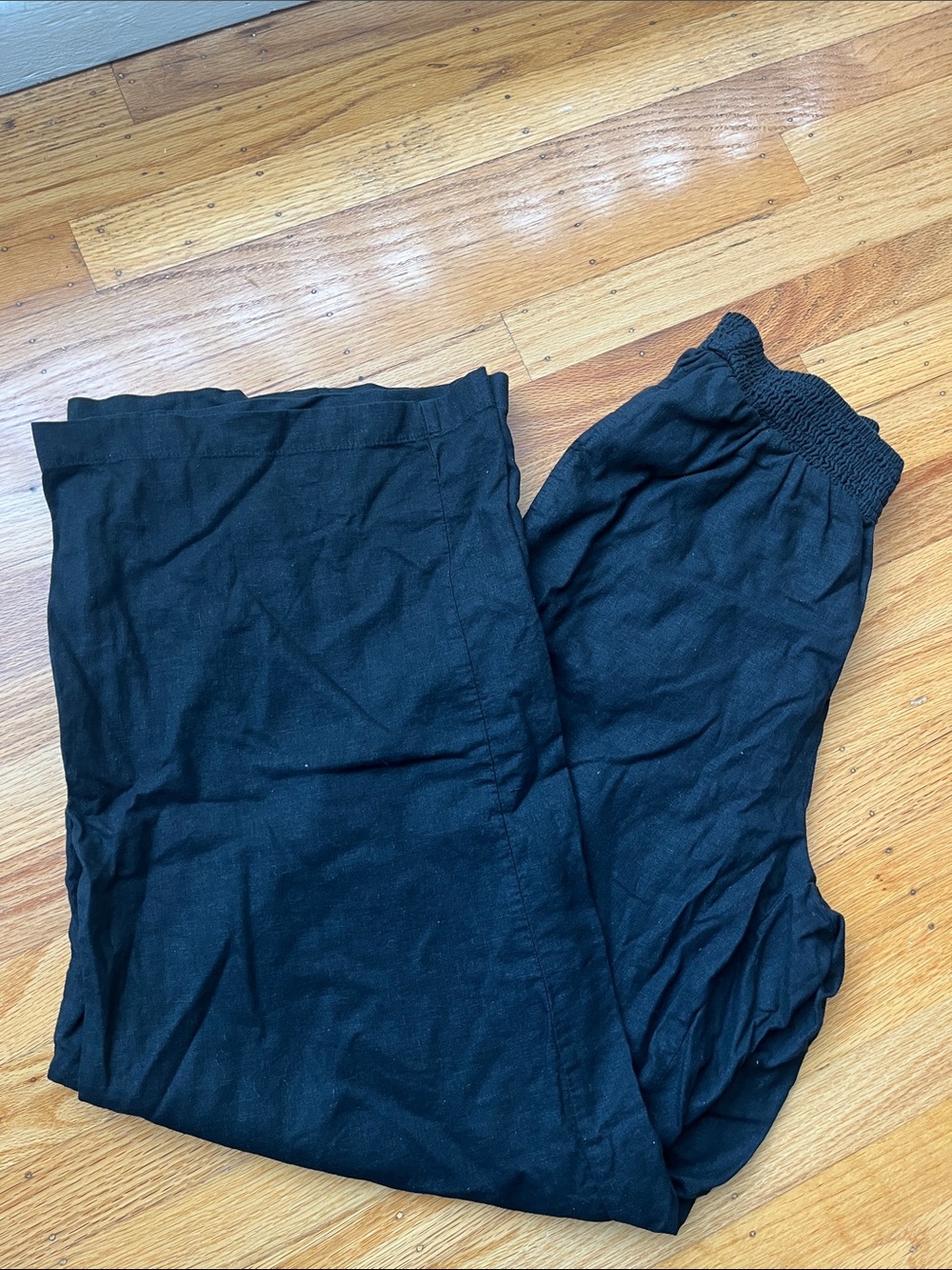 Aerie Black Elastic Waist Lounge Pants